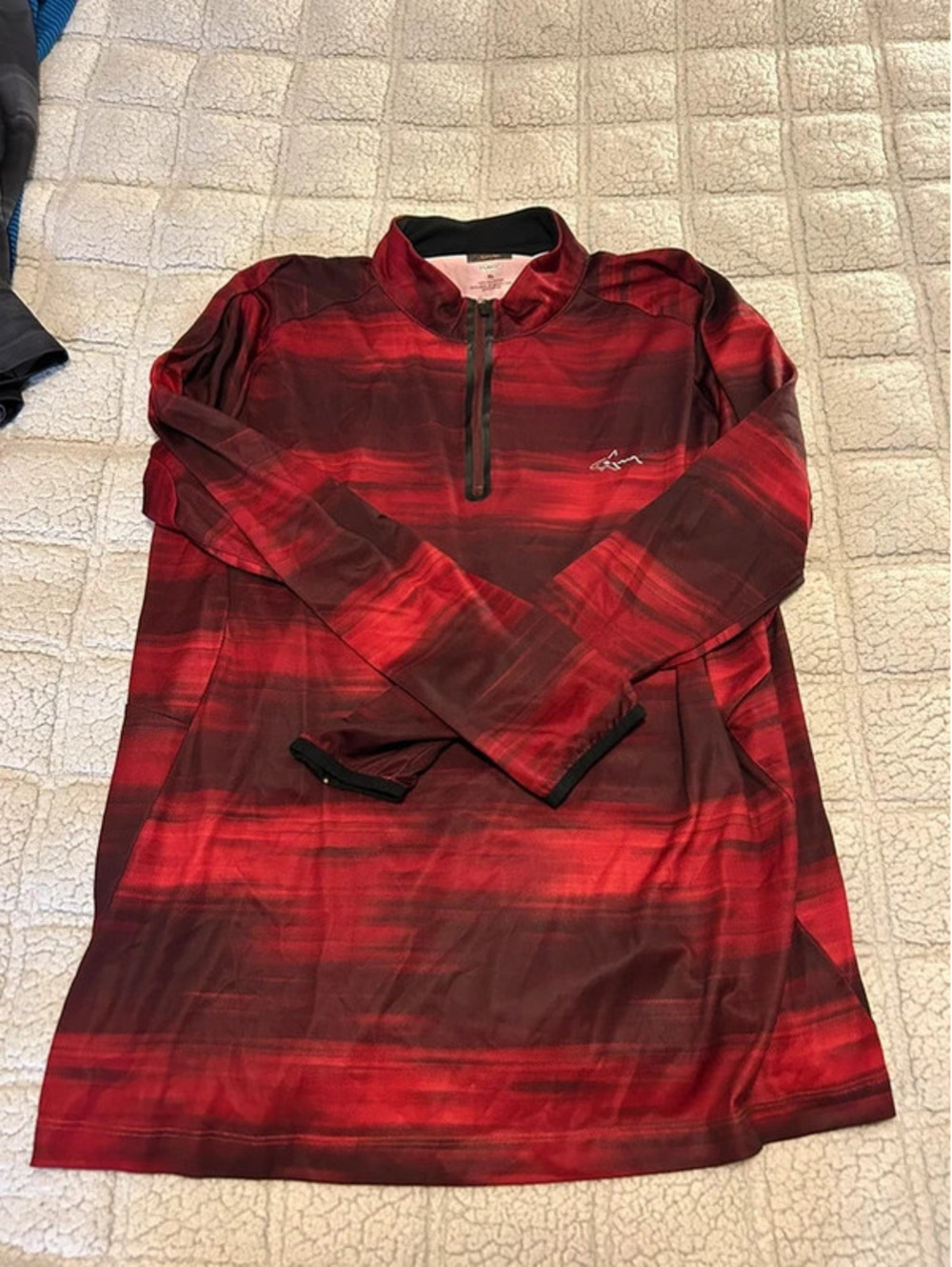 1/4 Zip long sleeve golf shirt